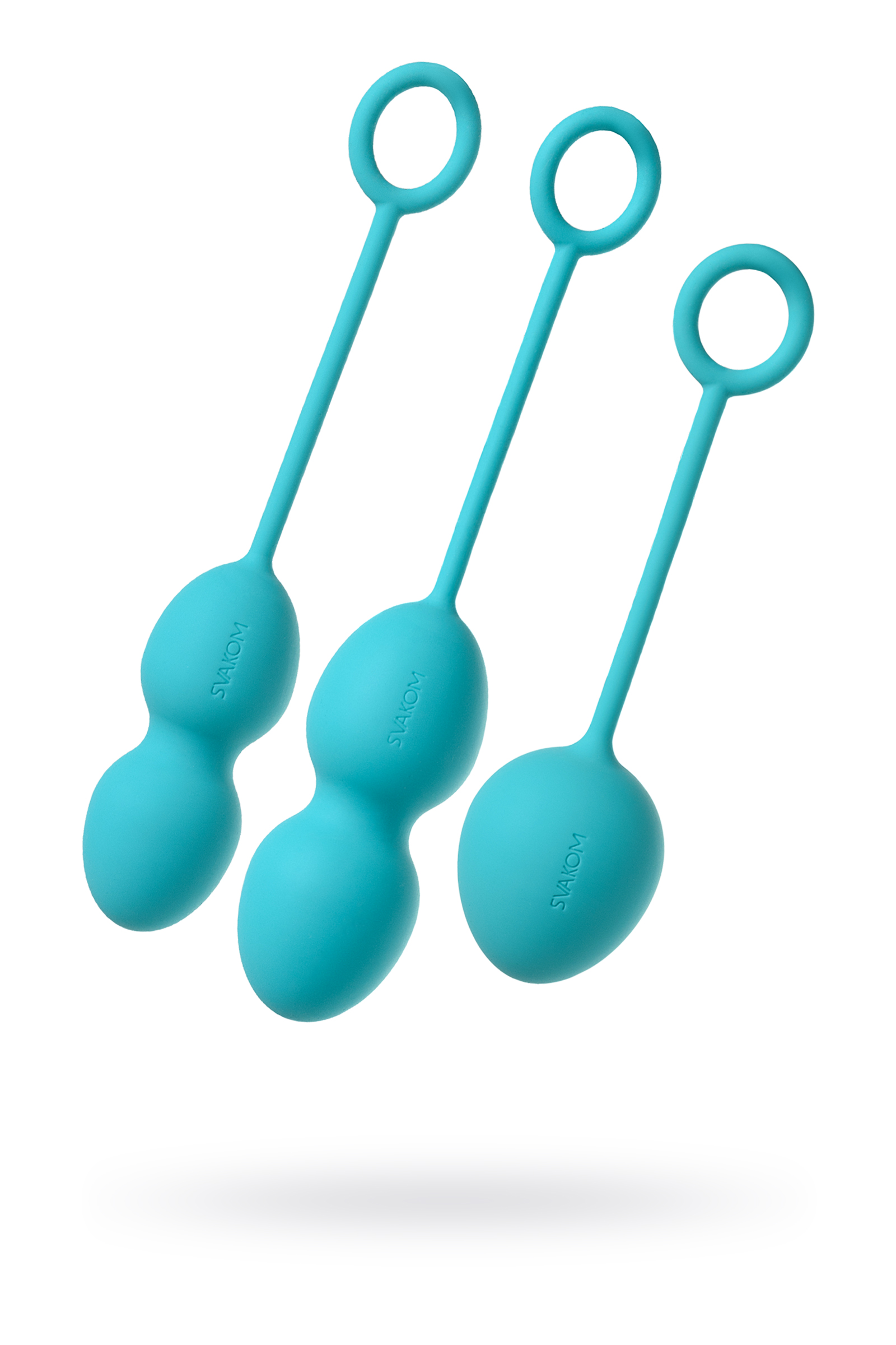 Набор вагинальных шариков Svakom Nova, силикон, зеленый