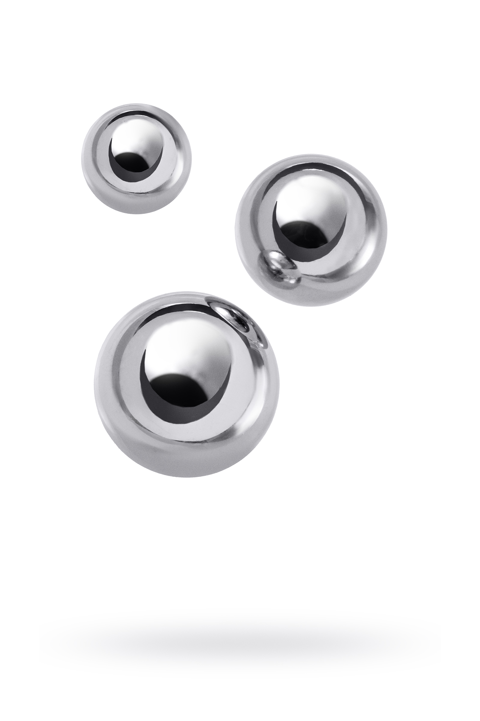 Шарики вагинальные: TOYFA Metall D=2,8ММ, 2,3ММ, 1,8 ММ Вес шариков 40/60/80