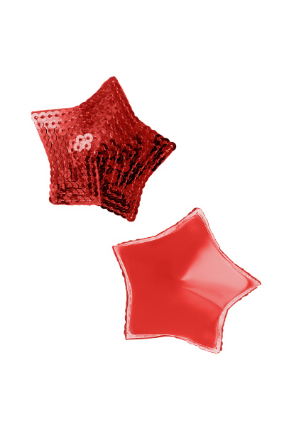 Пэстис Erolanta Lingerie Collection в форме звезд, Красный