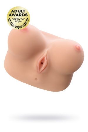 Мастурбатор реалистичный  KOKOS Juliana Breast, TPR, телесный, 20 см