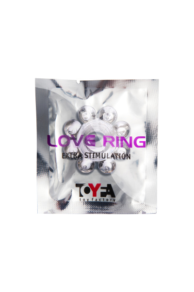 Кольцо гелевое, Прозрачное, 3,5 см, Ø 1,5