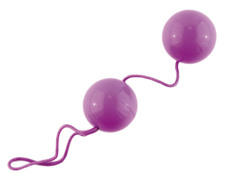 Вагинальные шарики  TOYFA, ABS пластик, фиолетовыйЙ, 20,5 см  Ø 3,5 см