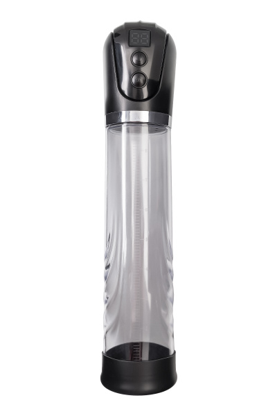 Автоматическая помпа для пениса Sexus men Expert Ivar, ABS-пластик, черная, 32 см